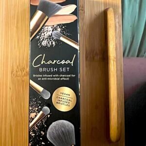 Billion Dollar Brows  Charcoal 5 piece Brush Set NWT